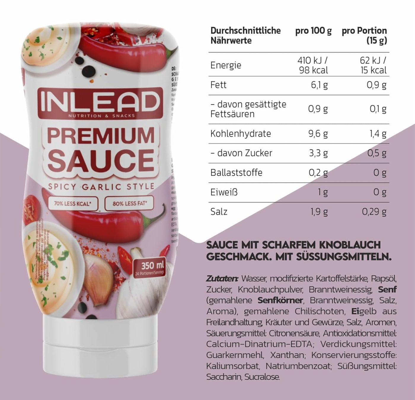 INLEAD Premium Sauce 350ml – Bild 25