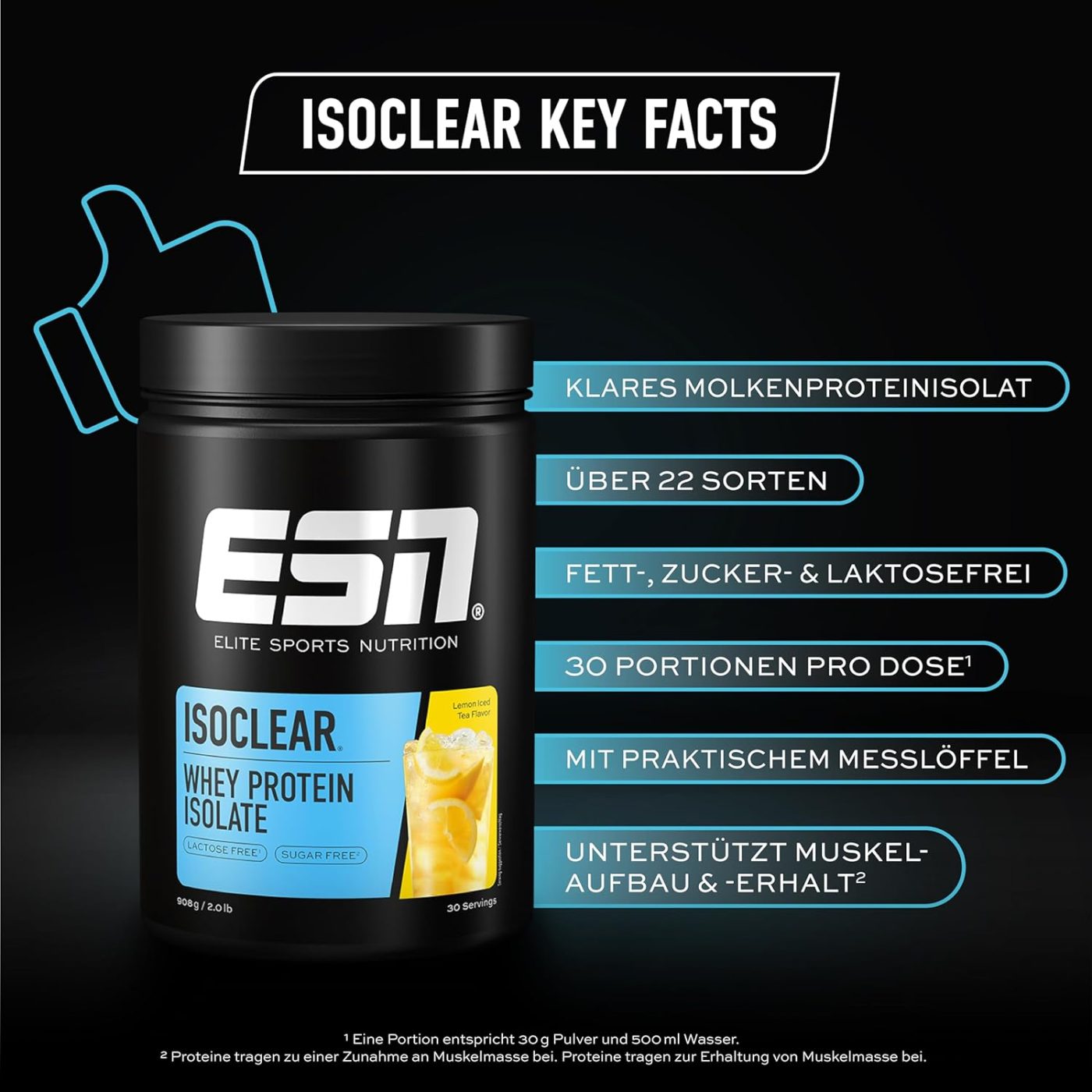 ESN ISOCLEAR Whey Isolate 908g – Bild 32
