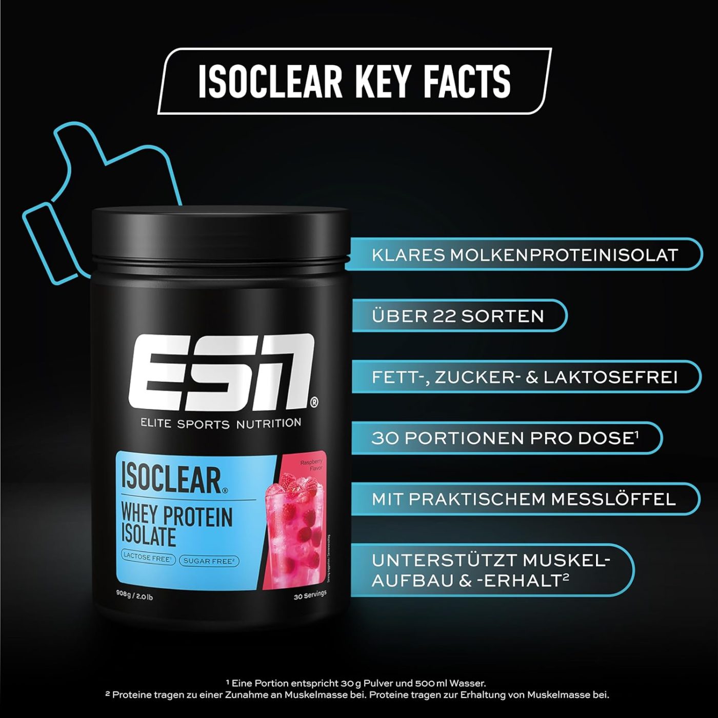ESN ISOCLEAR Whey Isolate 908g – Bild 39