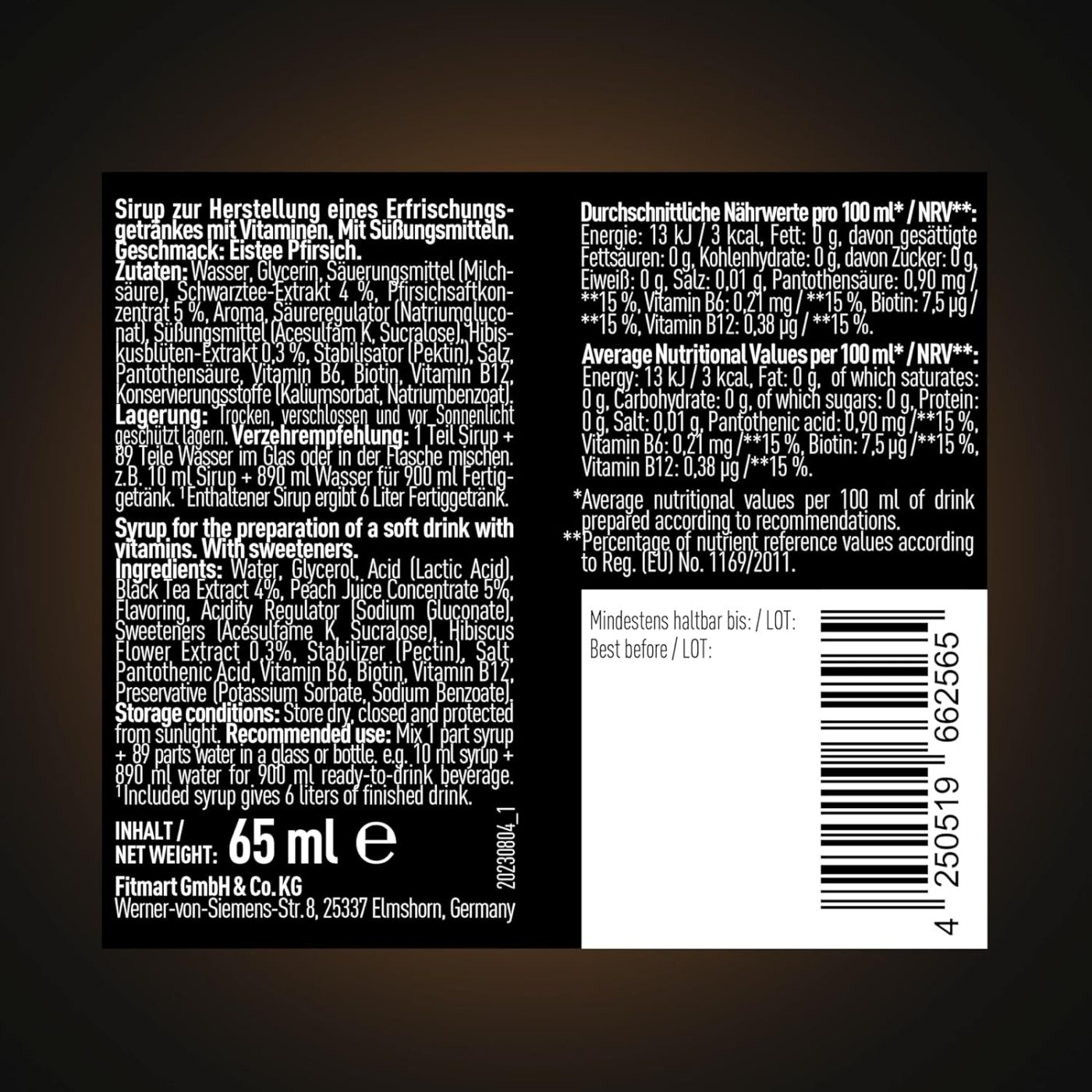ESN Ultra Vitamin Syrup 65ml – Bild 18