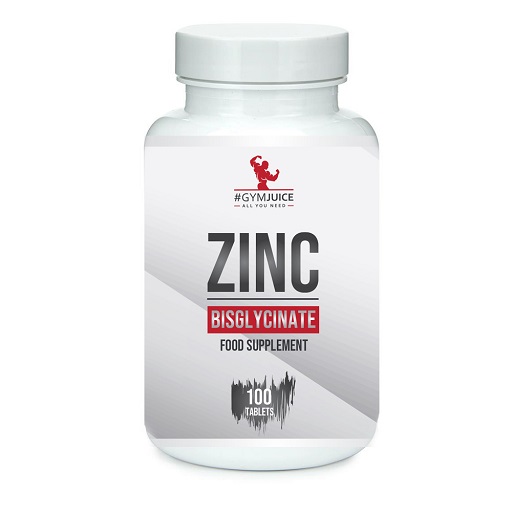 #GYMJUICE ZINC Bisglycinate - 100 Tab